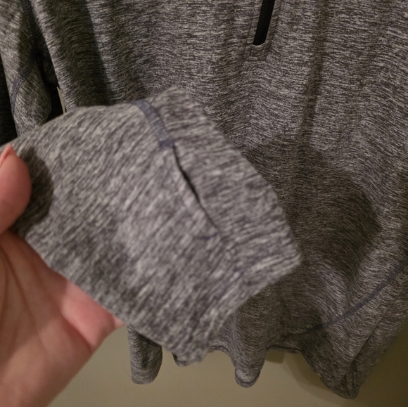 Nike Dri-Fit Chicago Bulls Gray Long Sleeve Mens Size M - Picture 5 of 10